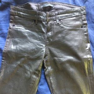 !! Rich & Skinny Gold Skinny Leg Pants !!